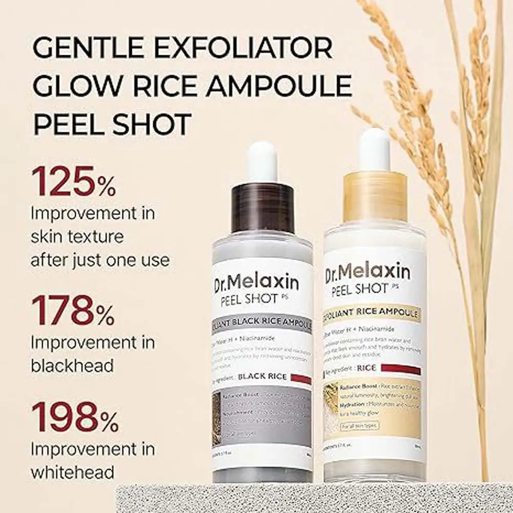 Black & White Rice Exfoliating Essence – 80ml